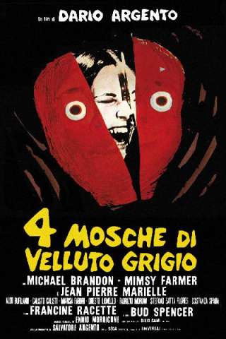 4 mosche di velluto grigio [HD] (1971)