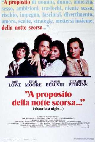 A proposito della notte scorsa [HD] (1986)