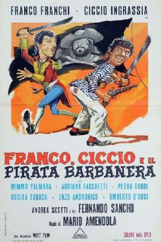 Franco, Ciccio e il pirata Barbanera [HD] (1969)