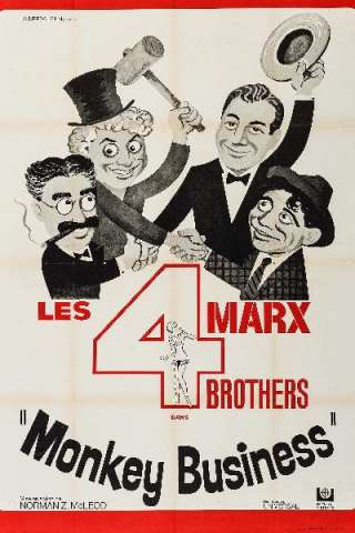 Monkey Business - quattro folli in alto mare [DVDrip] (1931)